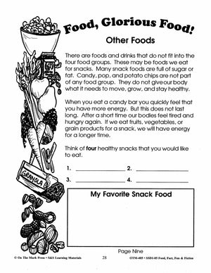 Food, Fact, Fun & Fiction Grades 1-3