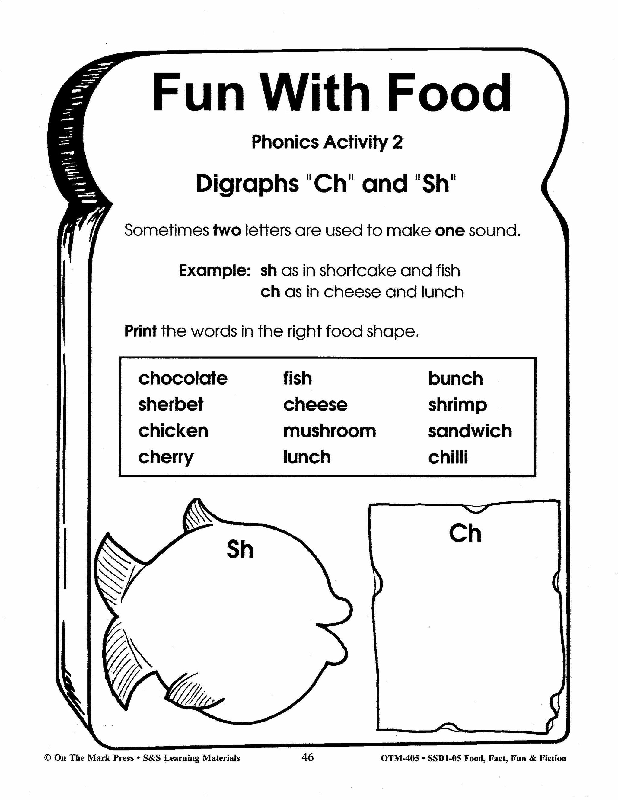 Food, Fact, Fun & Fiction Grades 1-3
