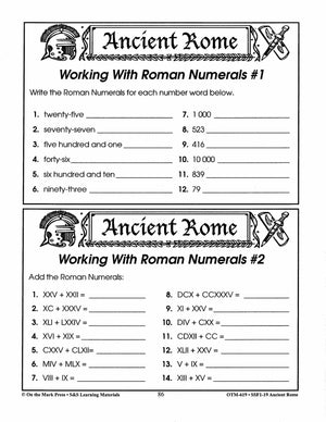 Ancient Rome Grades 4-6