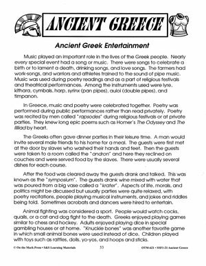 Ancient Greece Grades 4-6