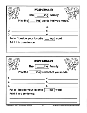 Word Families: Long & Short Vowels - A Two Book Savings Bundle!