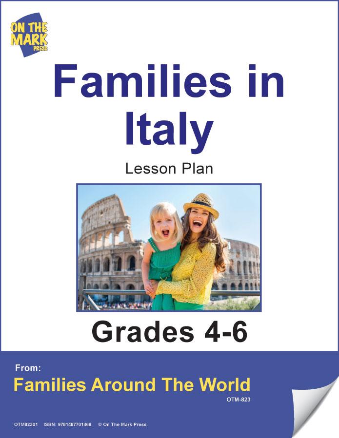 Families in Italy Lesson Plan Grades 4-6