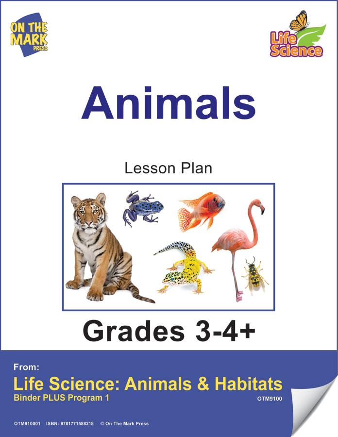 Animals: Student Reading Information & Worksheets Grades 3+