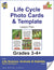 Life Cycle Photo Cards & Template Grades 3+