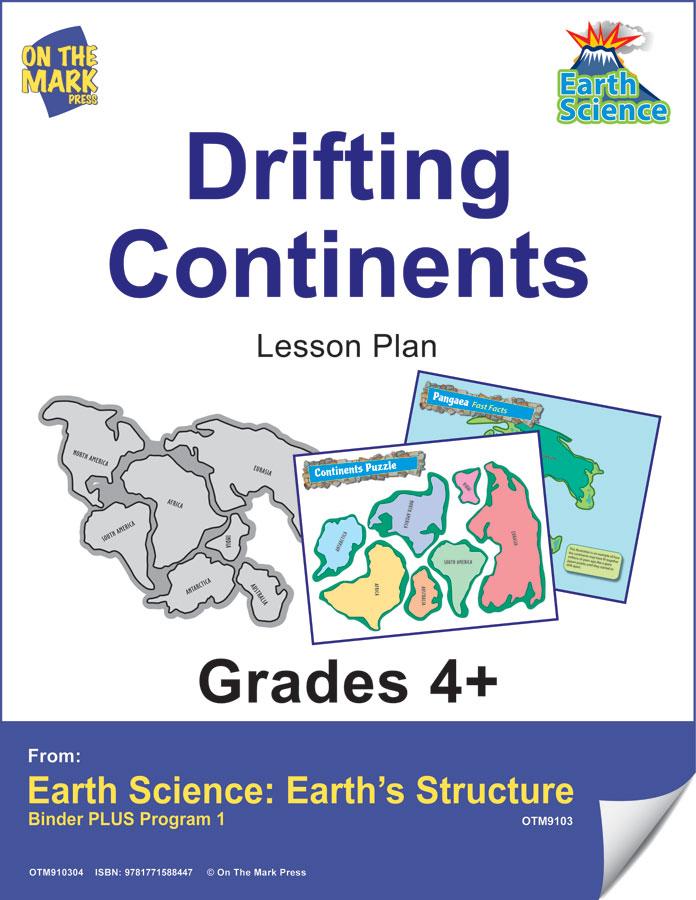 Drifting Continents Activities & Fast Fact Mini-Poster Grades 4+