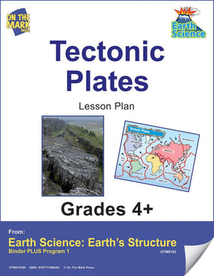 Tectonic Plates Activities & Fast Fact Mini-Poster Grades 4+