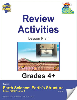 Earth Science Review Activities Grades 4+