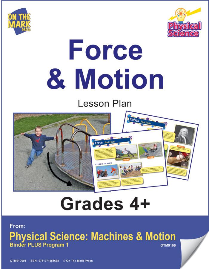 Force & Motion Activity Pages & Mini Poster Grades 4+
