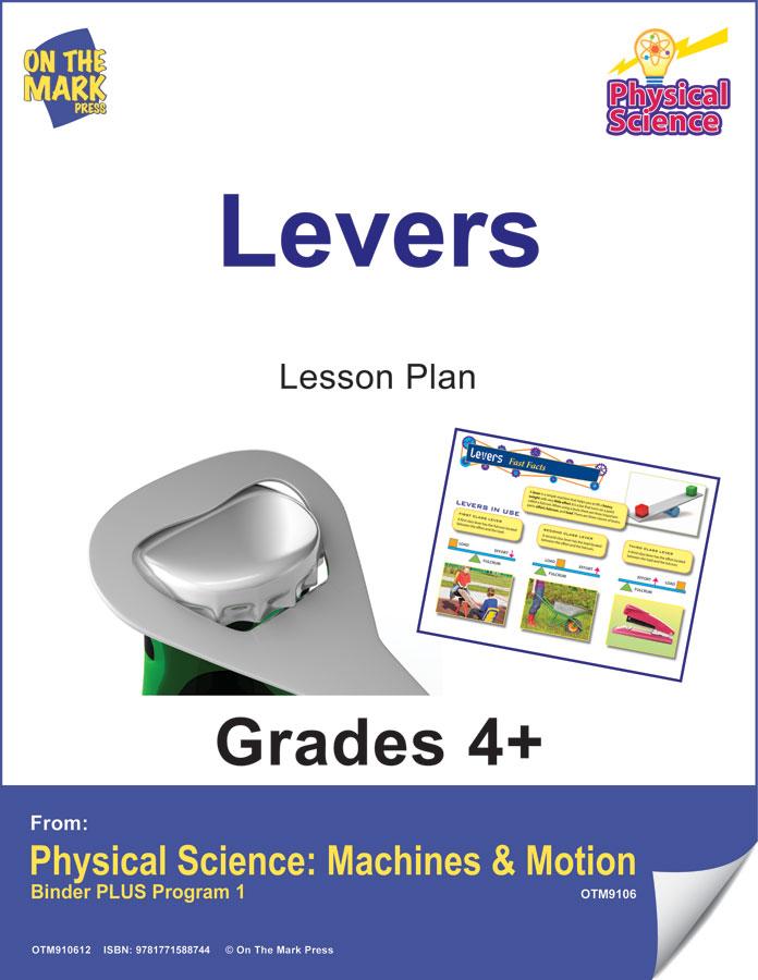 Levers Activity Pages & Mini Poster Grades 4+