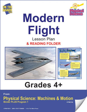 Modern Flight Activities & Fast Fact Reading Folder Grades 4+