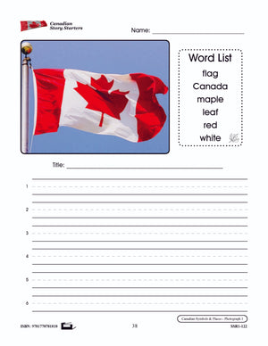 Canadian Story Starters Grades 1-3