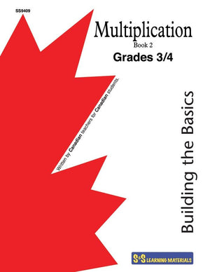 Multiplication Facts Workbook Grades 3/4  #2