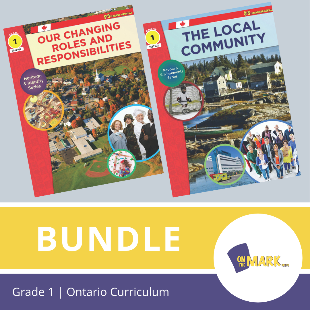 Ontario Grade 1 Social Studies Curriculum Savings Bundle!