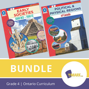 Ontario Grade 4 Social Studies Curriculum Savings Bundle!