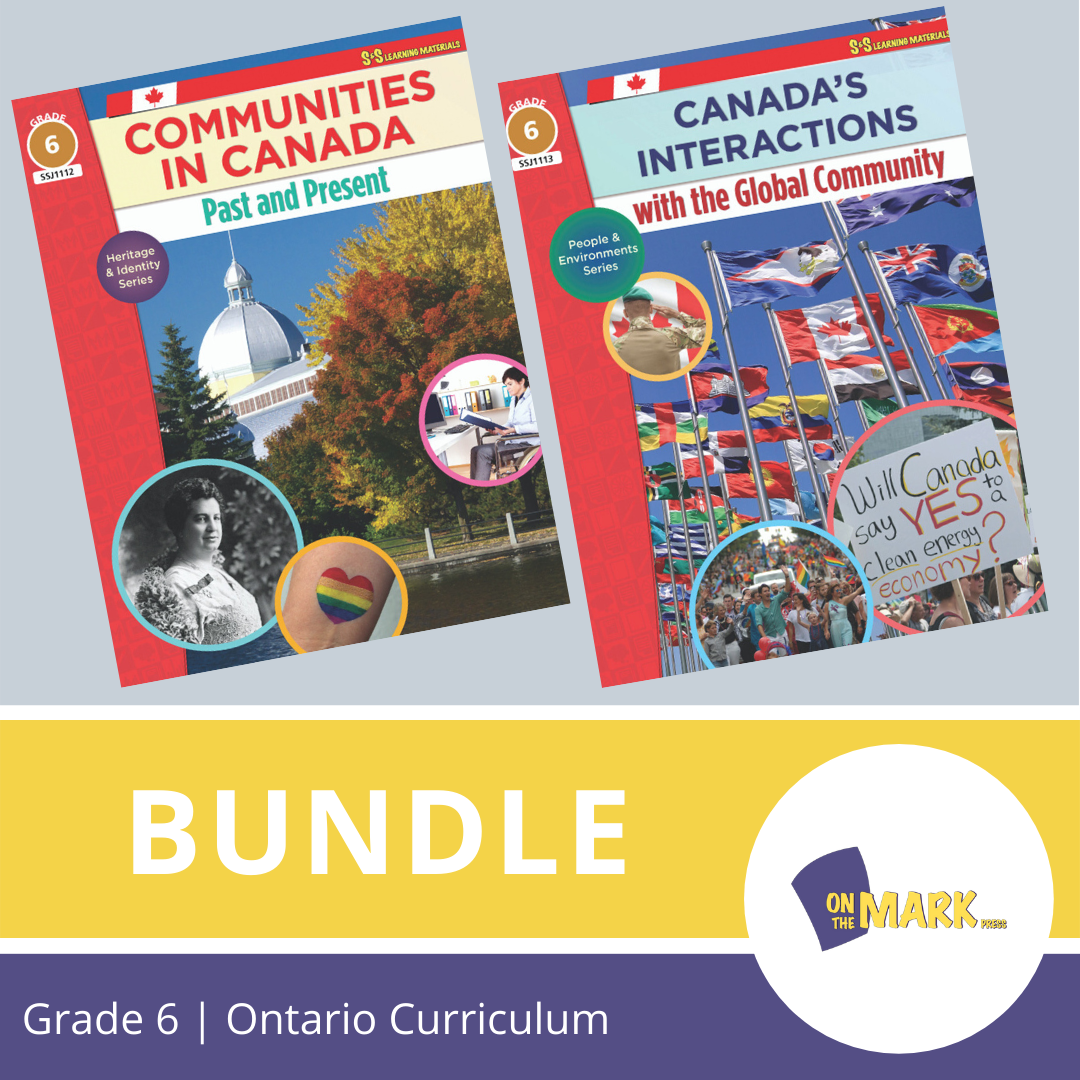 Ontario Grade 6 Social Studies Curriculum Savings Bundle!