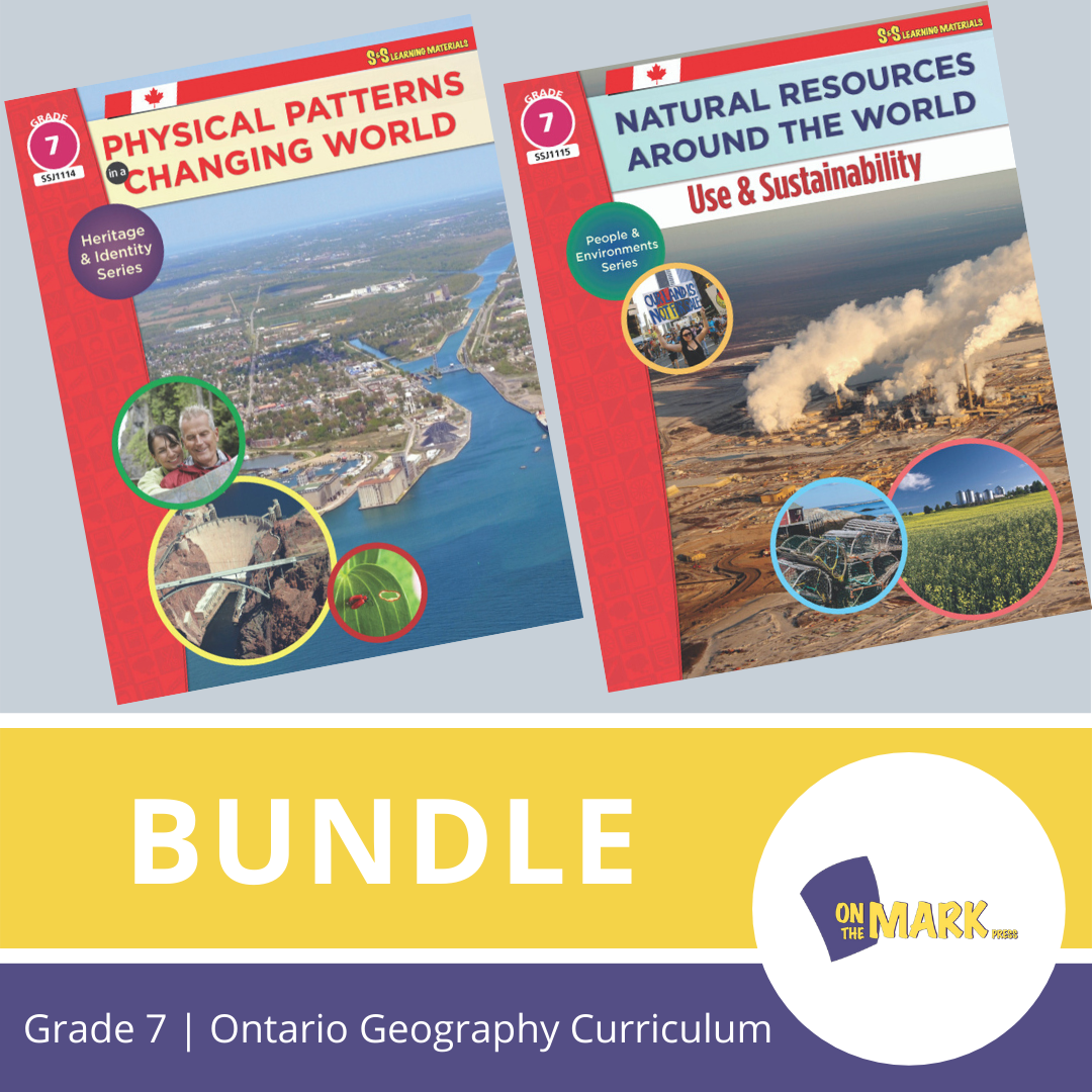 Ontario Grade 7 Geography Curriculum Savings Bundle!
