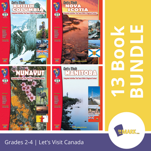 Let's Visit Canada - A Complete 13 Book Set