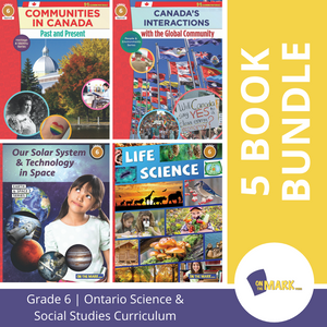 Ontario Grade 6 Science & Social Studies 5 Book Savings Bundle!