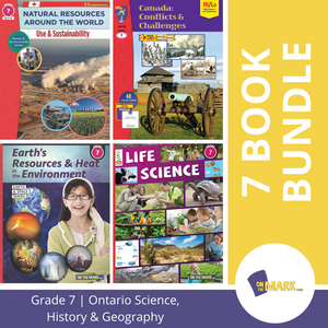 Ontario Grade 7 Science, History & Geography 7 Book Savings Bundle!