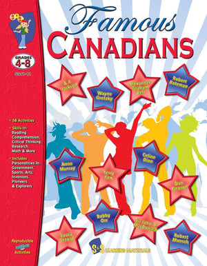 Famous Canadian: Explorers, Writers, Inventors, Pioneers, Sport, Arts, Entertainers, Prime Ministers