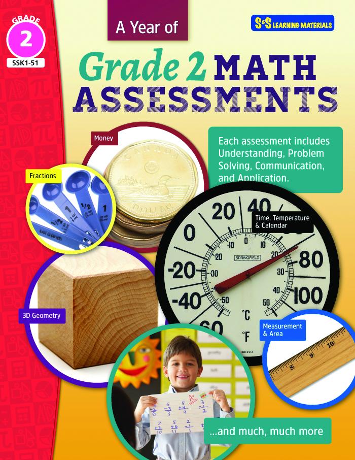 A Year of Grade 2 Math Assessments
