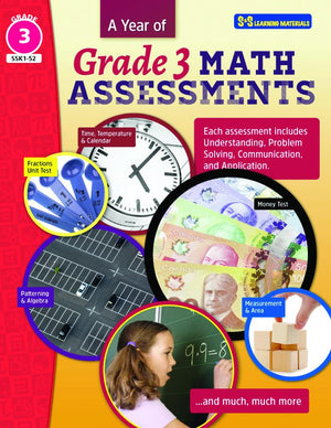 A Year of Grade 3 Math Assessments