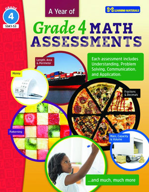A Year of Grade 4 Math Assessments