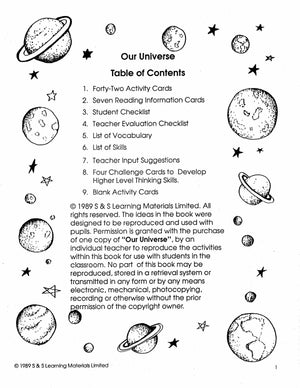 Our Universe Grades 5-8 - (Canadian Edition)