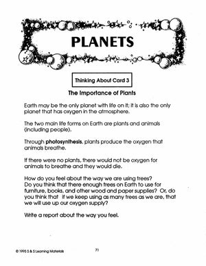 Planets Grades 3-6 (Canadian Edition)