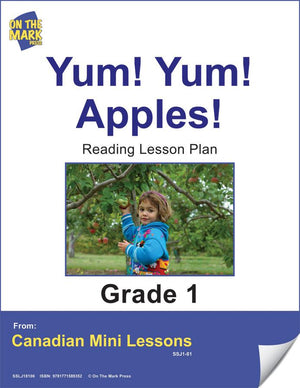 Yum! Yum! Apples! Reading Lesson Gr. 1 E-Lesson Plan