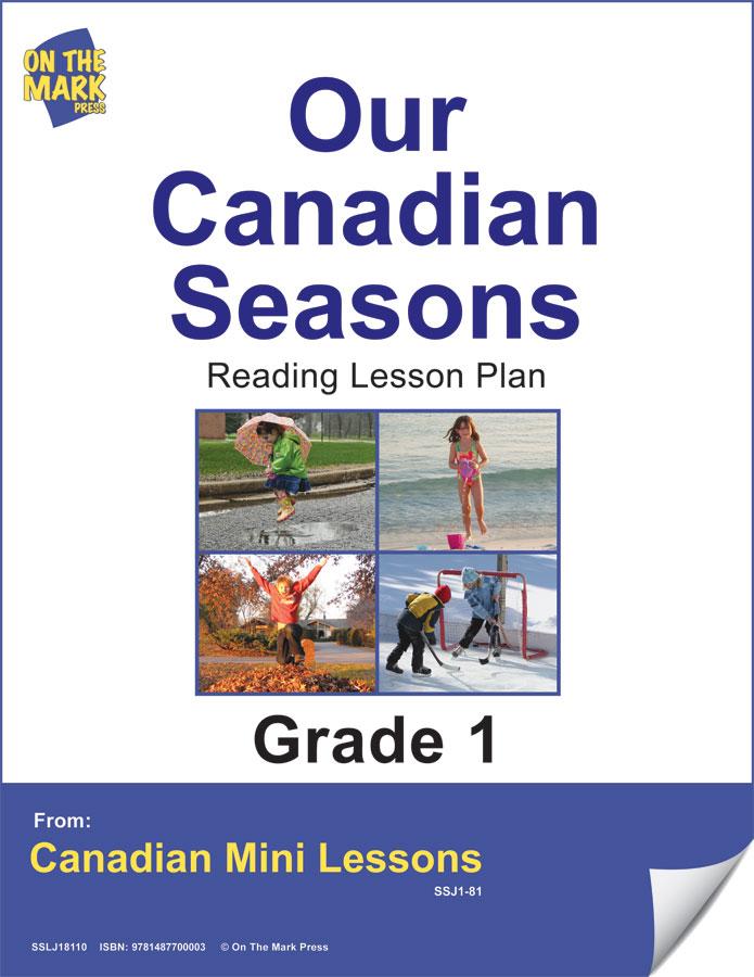 Our Canadian Seasons Reading Lesson Gr. 1 E-Lesson Plan