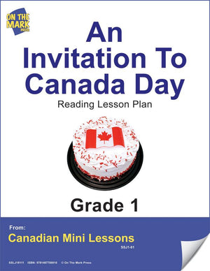 An Invitation to Canada Day Reading Lesson Grade 1 E-Lesson Plan