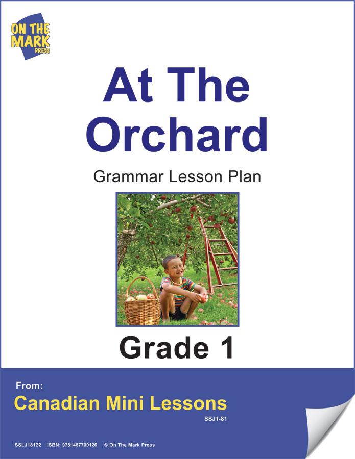 At the Orchard Grammar Worksheets Grade 1