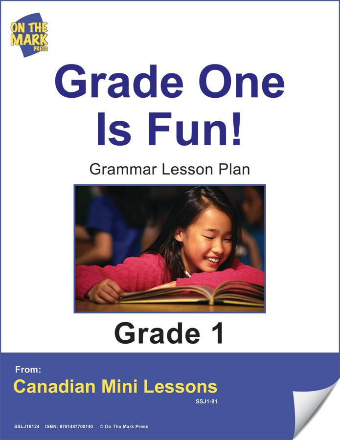 Grade One is Fun Writing & Spelling Lesson Gr. 1