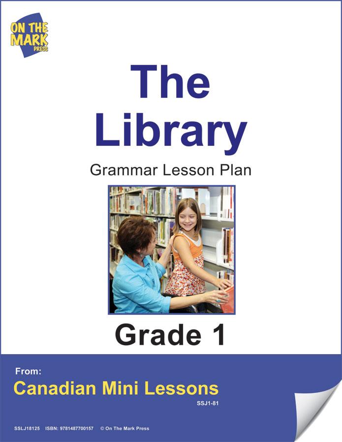 The Library Grammar Lesson Gr. 1