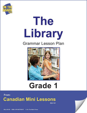 The Library Grammar Lesson Gr. 1 E-Lesson Plan