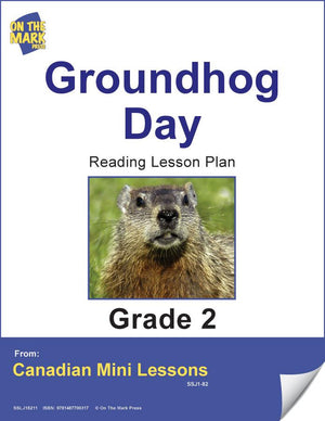 Groundhog Day Reading Story and Worksheets Grade 2