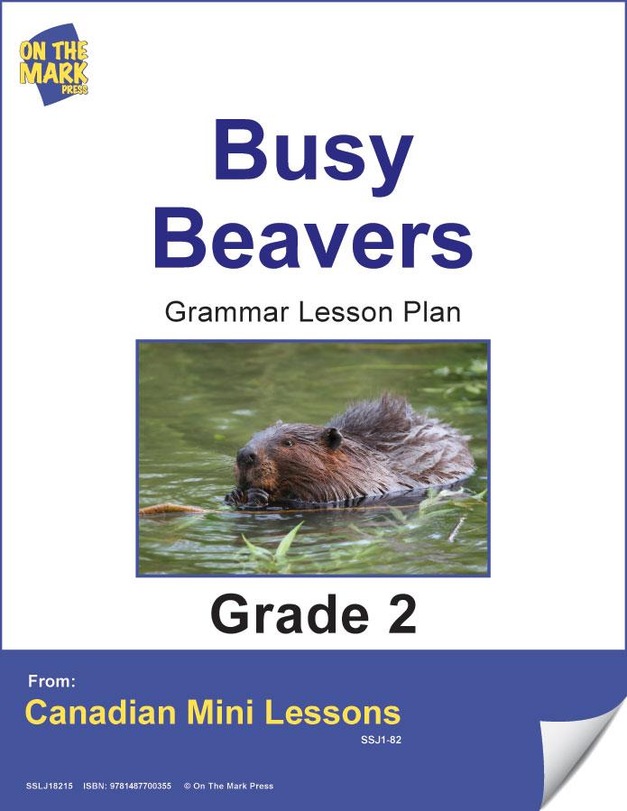 Busy Beavers Grammar E-Lesson Plan Grade 2