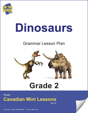Dinosaurs Grammar E-Lesson Plan Grade 2