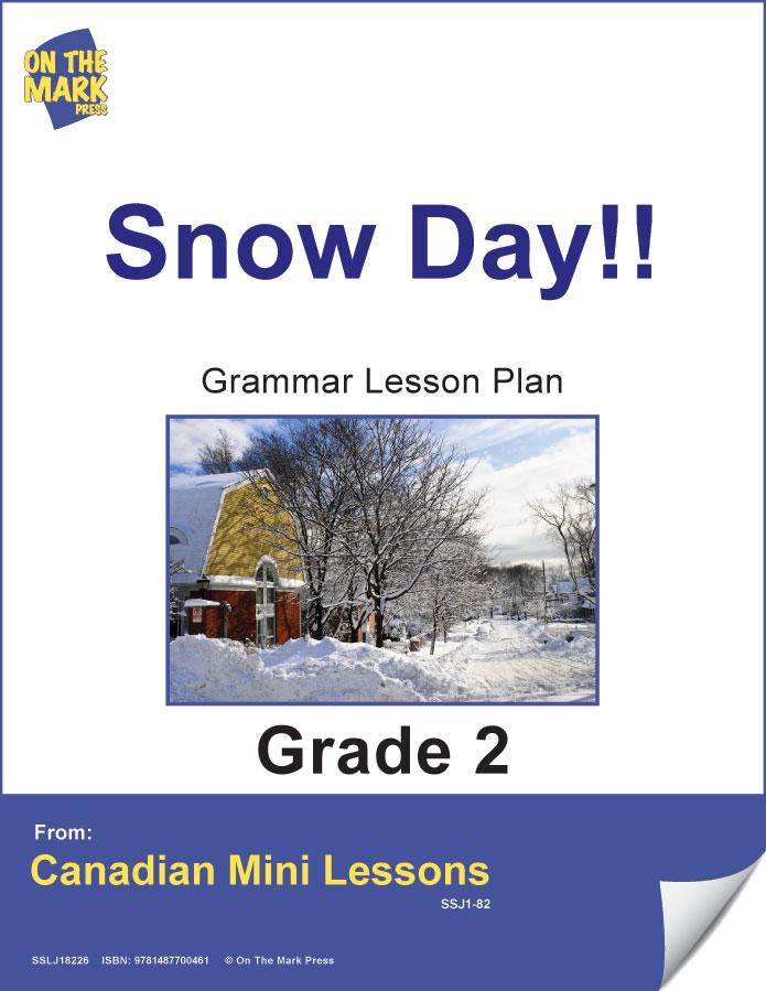 Snowy Day!! Grammar Lesson Grade 2