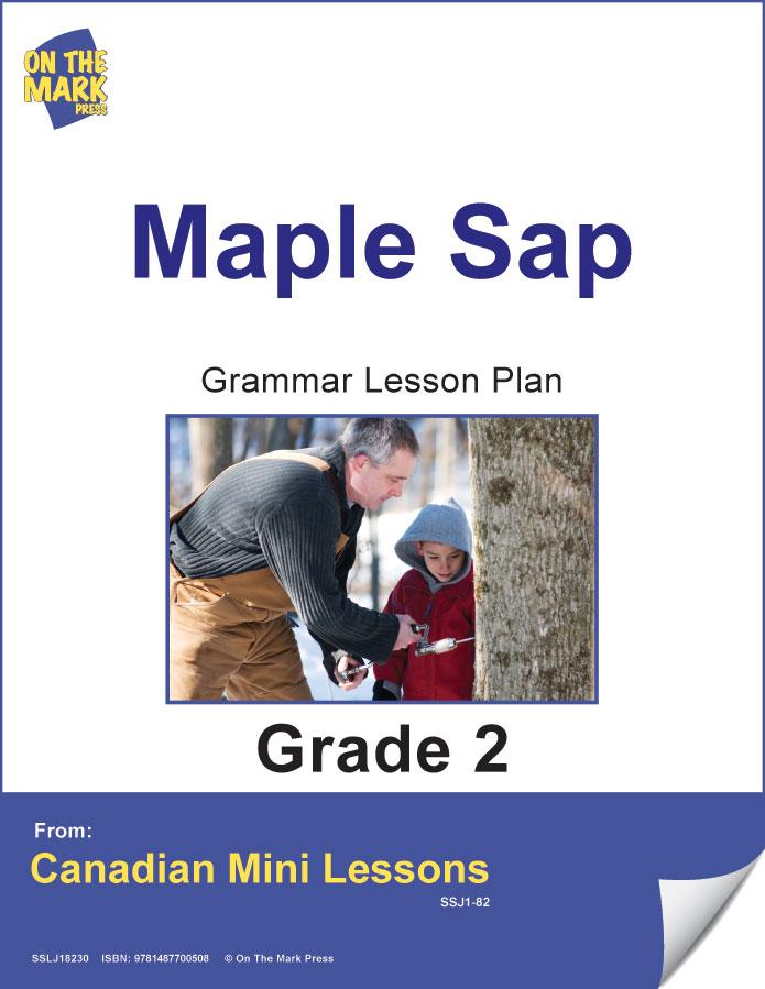 Maple Sap Grammar Lesson Grade 2