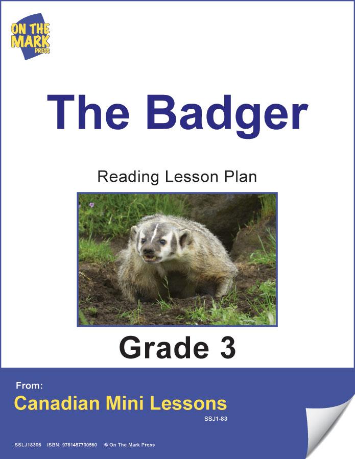The Badger! Reading E-Lesson Plan Grade 3