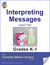 Interpreting Media Messages Gr. K-1 Lesson and Worksheets