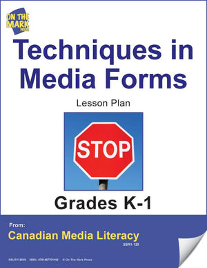 Techniques in Media Form Lesson Plan  - Grades K-1 Aligned to Common Core