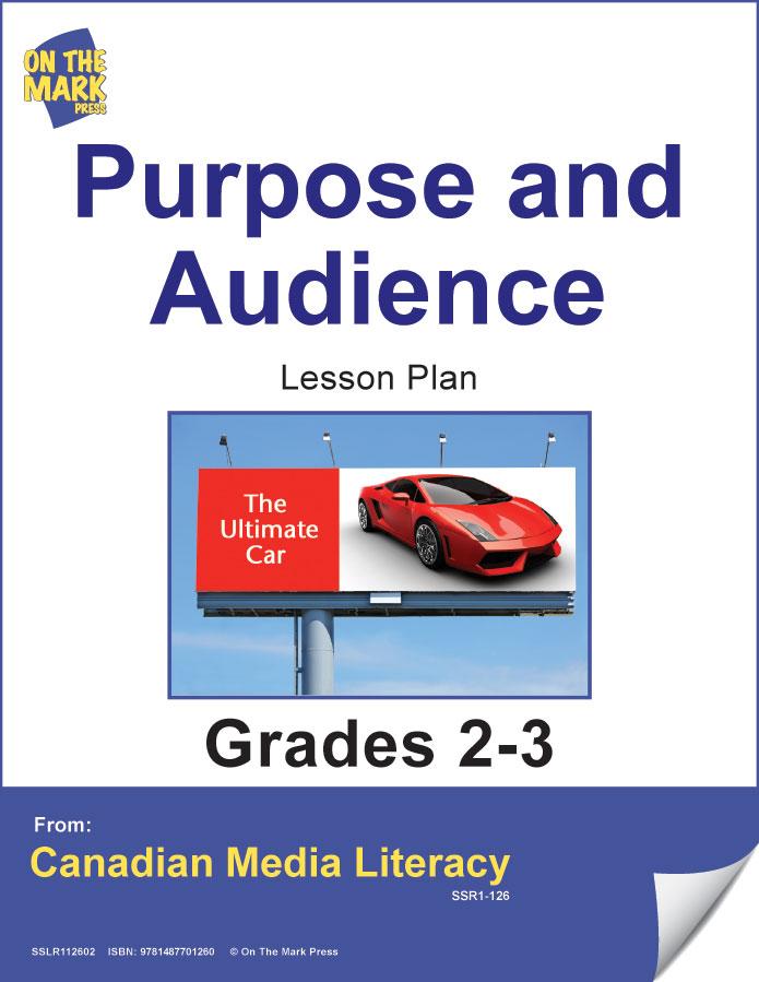 Purpose & Audience Gr. 2-3 E-Lesson Plan
