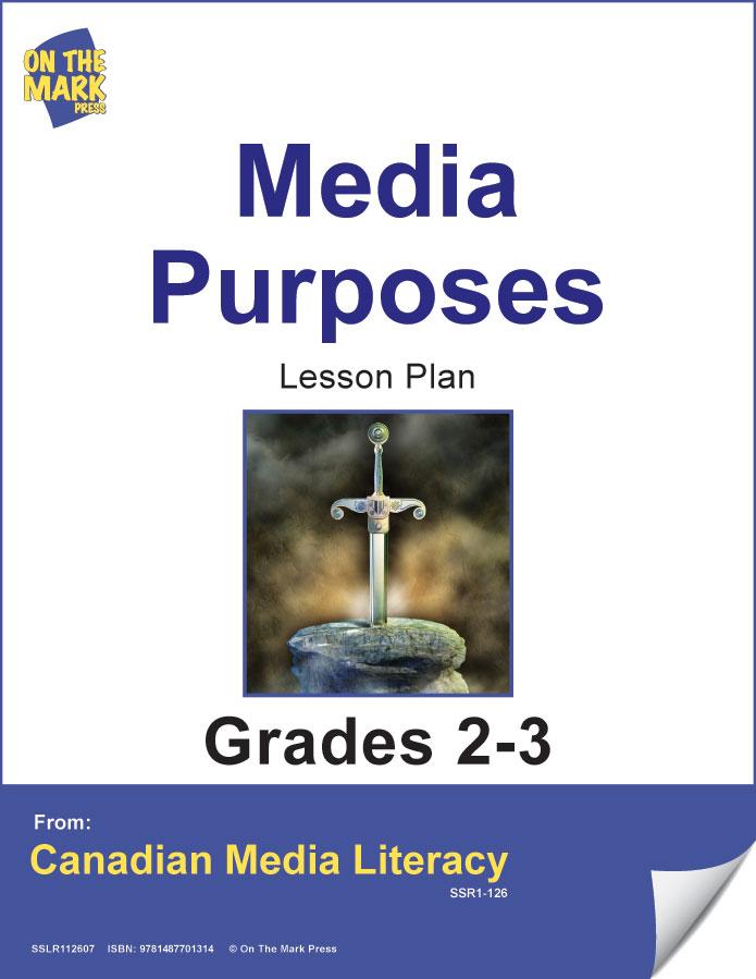 Media Purposes Gr. 2-3 E-Lesson Plan