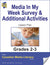Media Survey & Additional Activities Gr. 2-3 E-Lesson Plan
