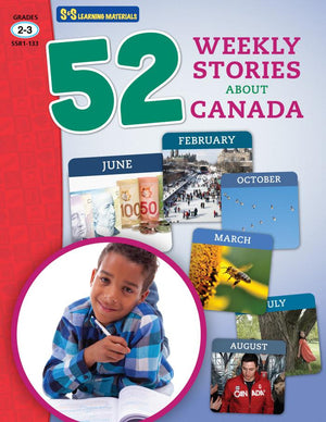 52 Weekly Nonfiction Stories About Canada Grades 2-3