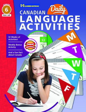 Canadian Daily Language Activities Grade 6