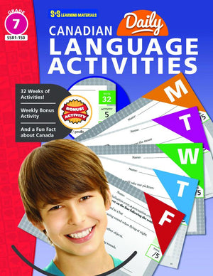 Canadian Daily Language Activities Grade 7
